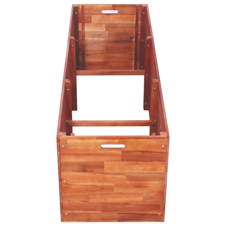 Vidaxl Planter surélevé 150x50x50 cm Acaciahout