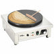 Crepemaker électrique Vidaxl avec plateau goutte à goutte 40 cm 3000 W