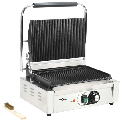 Vidaxl Panini Grill Rainoved 2200 W 43x30.5x20 cm