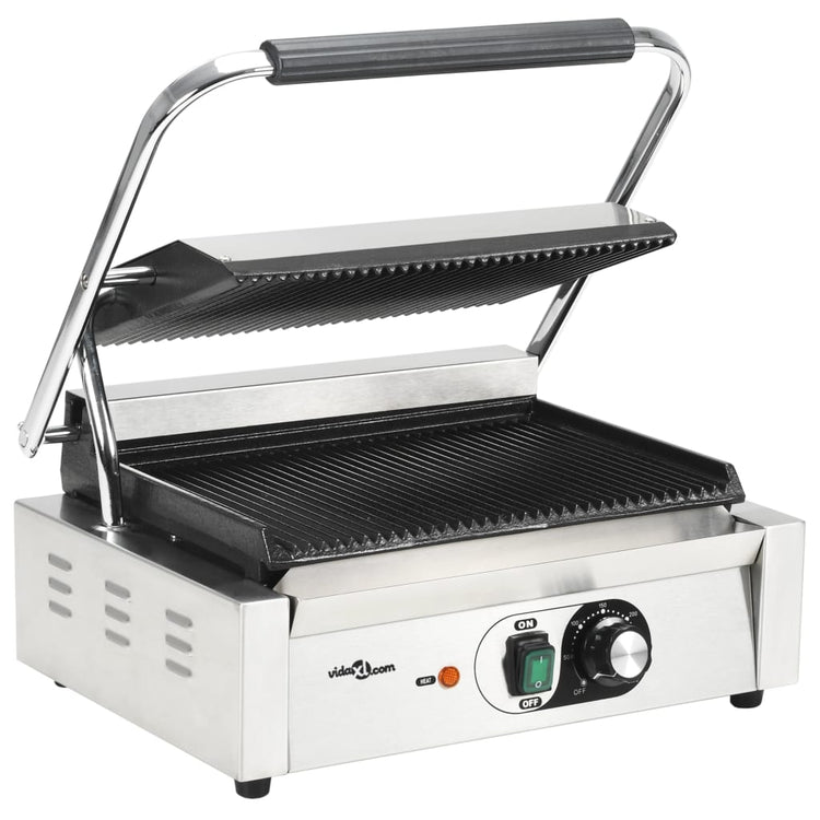 Vidaxl Panini Grill Rainoved 2200 W 43x30.5x20 cm