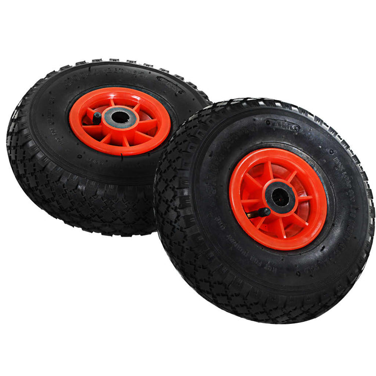 Roues de camion à main Vidaxl 2 PCS 3,00-4 (245x82)