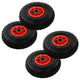 Roues de camion à main Vidaxl 4 PCS 3,00-4 (245x82)