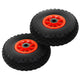 Vidaxl Hand Truck Wheels 3.00-4 (260x85) Solide PU 2 PCS