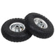 Roues de camion à main Vidaxl 4.10 3,50-4 (260x83) Rubber 2 PCS