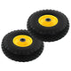 Vidaxl Hand Truck Wheels 3.00-4 (260x85) Solide PU 2 PCS