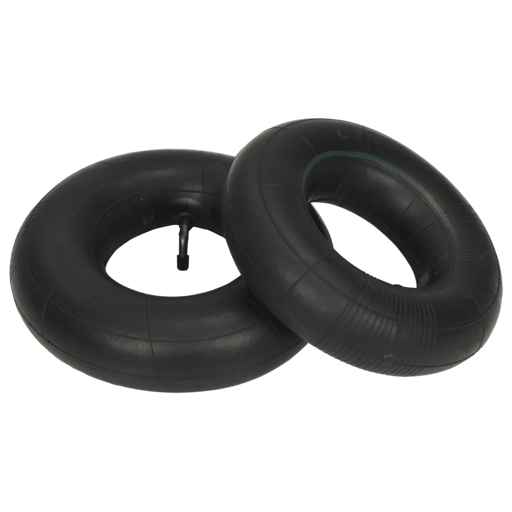 Tubes intérieurs vidaxl pour roues de camion à main 3.00-4 260x85 Rubber 4 pcs