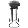Vidaxl GasbarBecue avec zone de cuisson noire portable