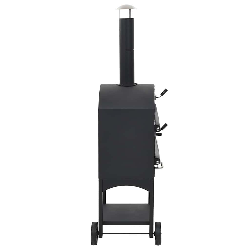 Vidaxl Pizza Oven sur charbon de bois avec pierre de pizza en terre cuite