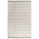 Vidaxx tapis kilim à motif 120x180 cm coton taupe