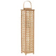 Porte-lanternes vidaxl suspendue en bambou naturel