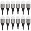 Vidaxl Ground Lamps 12 St Solar LED blanc