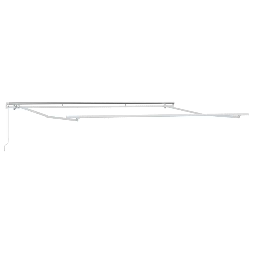 VidaXL cadre en soie blanc 400 × 300 cm aluminium