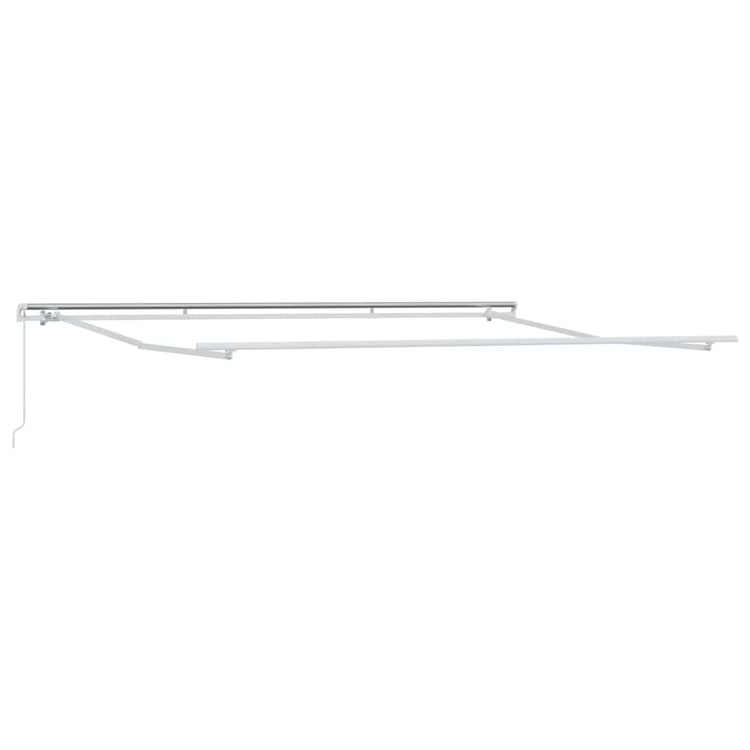 VidaXL cadre en soie blanc 400 × 300 cm aluminium