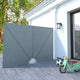 Vidaxx paravent de terrasse pliable 240x160 cm gris