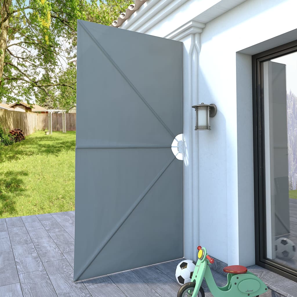 Vidaxx paravent de terrasse pliable 300x150 cm gris