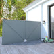 Vidaxx paravent pliable 400x200 cm gris