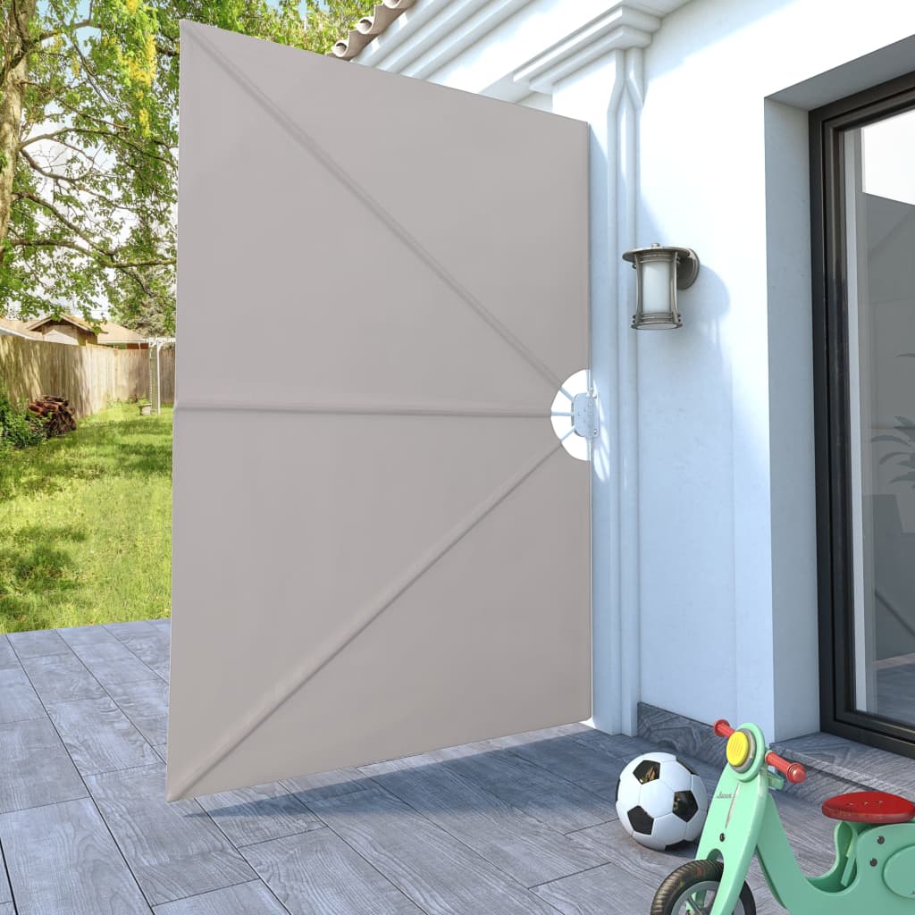 Vidaxx paravent de terrasse pliable 240x160 cm crème