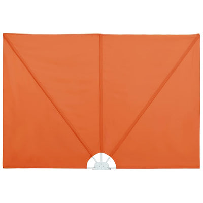 Paravent de terrasse pliable Vidaxx 240x160 cm couleur terre cuite