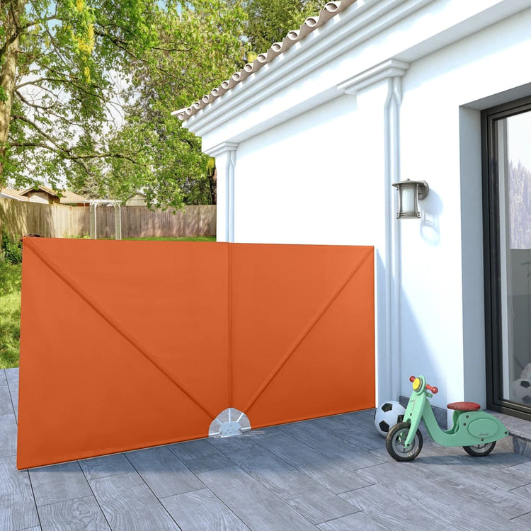 Paravent de terrasse pliable Vidaxx 300x150 cm couleur terre cuite