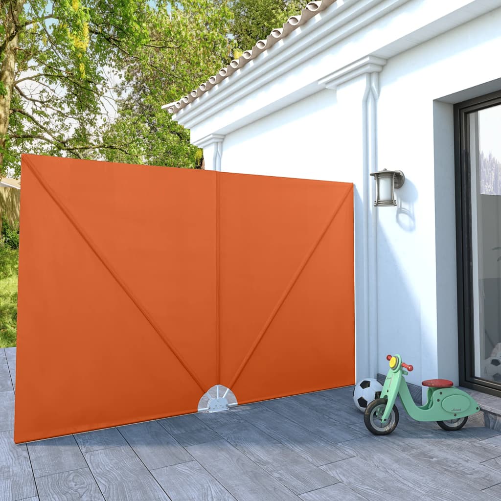 Paravent de terrasse pliable Vidaxx 300x200 cm couleur terre cuite