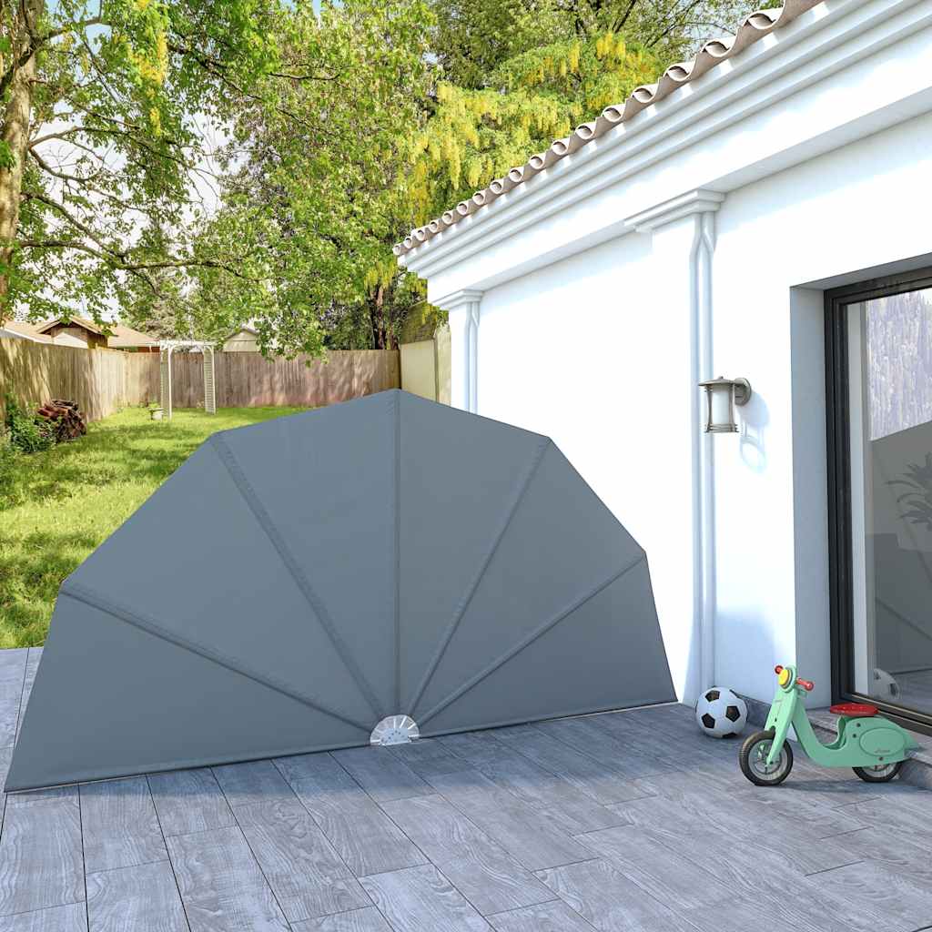 Vidaxx paravent pliable 200 cm gris