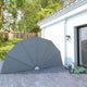 Vidaxx paravent pliable 200 cm gris
