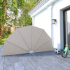 Vidaxx paravent pliable 160 cm crème