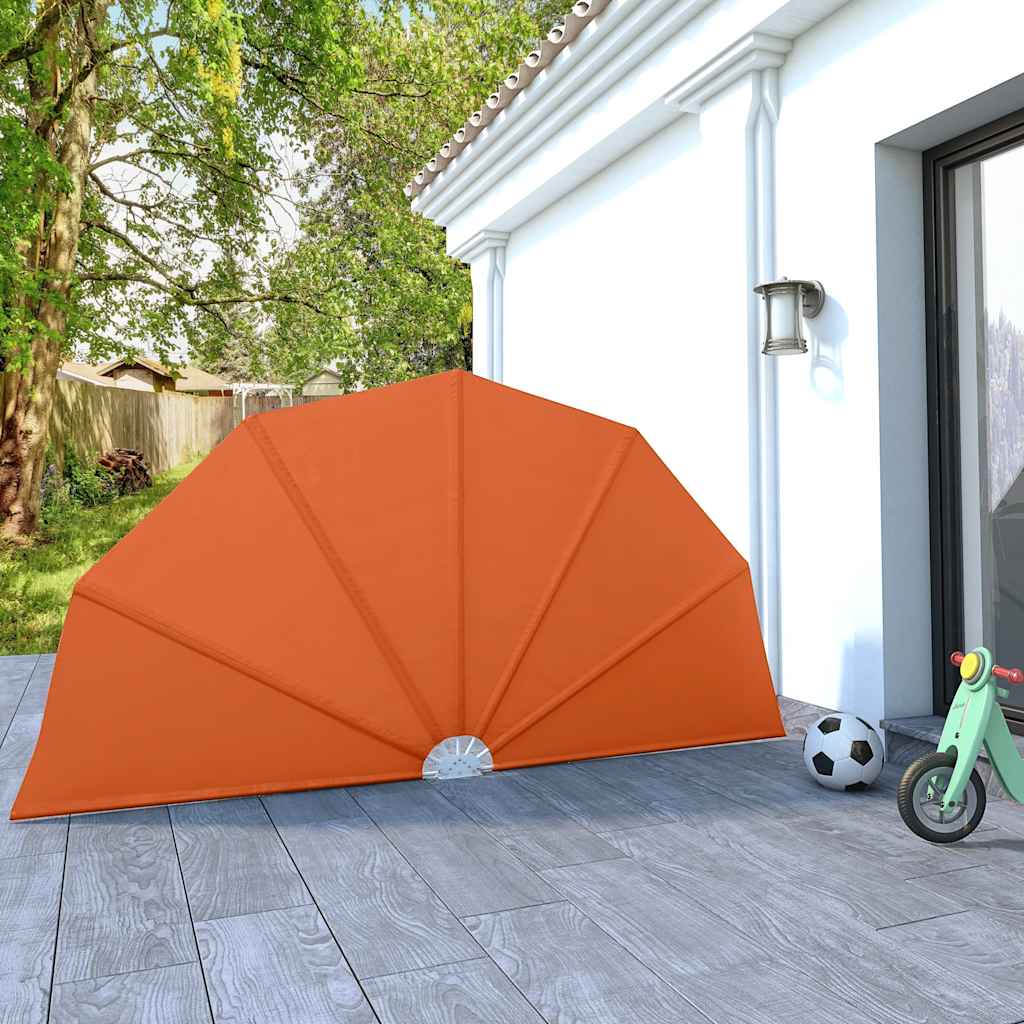 Vidaxx paravent pliable 160 cm couleur terre cuite