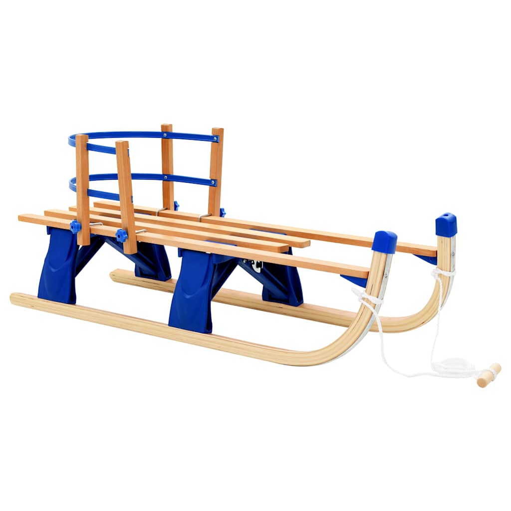 Vidaxl Snowlee avec dossier pliable de 119 cm en bois