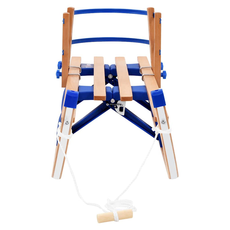 Vidaxl Snowlee avec dossier pliable de 119 cm en bois