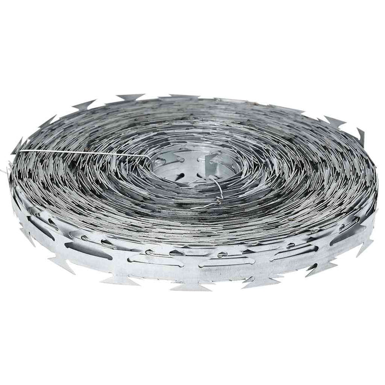 Vidaxl Shaver Mound Wire Concertina 500 m Galvanisé Steel