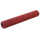 Vidaxx grillage 25x1 m acier avec revêtement PVC rouge