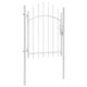 Port vidaxl 1x1,75 m en acier blanc