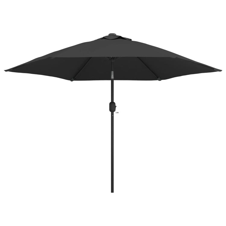 Vidaxl parasol avec poteau métallique 300 cm anthracite