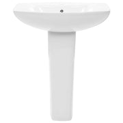 Vidaxl Washingin sur pied détaché 650x520x200 mm en céramique blanc - afbeelding 3