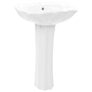 Vidaxl Washingin sur pied détaché 580x510x200 mm en céramique blanc - afbeelding 2