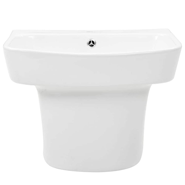 Vidaxl vasque blanche 50 x 45 x 41 cm céramique émaillée