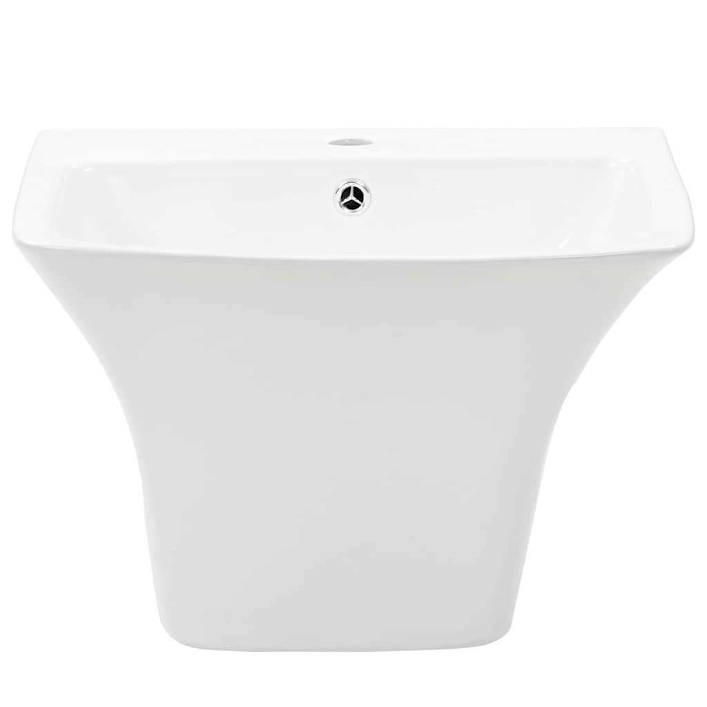 Vidaxl vasque blanche 53 x 44 x 37 cm céramique émaillée