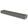 Vidaxl Gabion Planter surélevé 540x90x50 cm en acier galvanisé