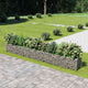 Vidaxl Gabion Planter surélevé 450x50x50 cm en acier galvanisé