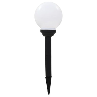 Lampes solaires LED Vidaxl autour de 15 cm RVB 4 STS