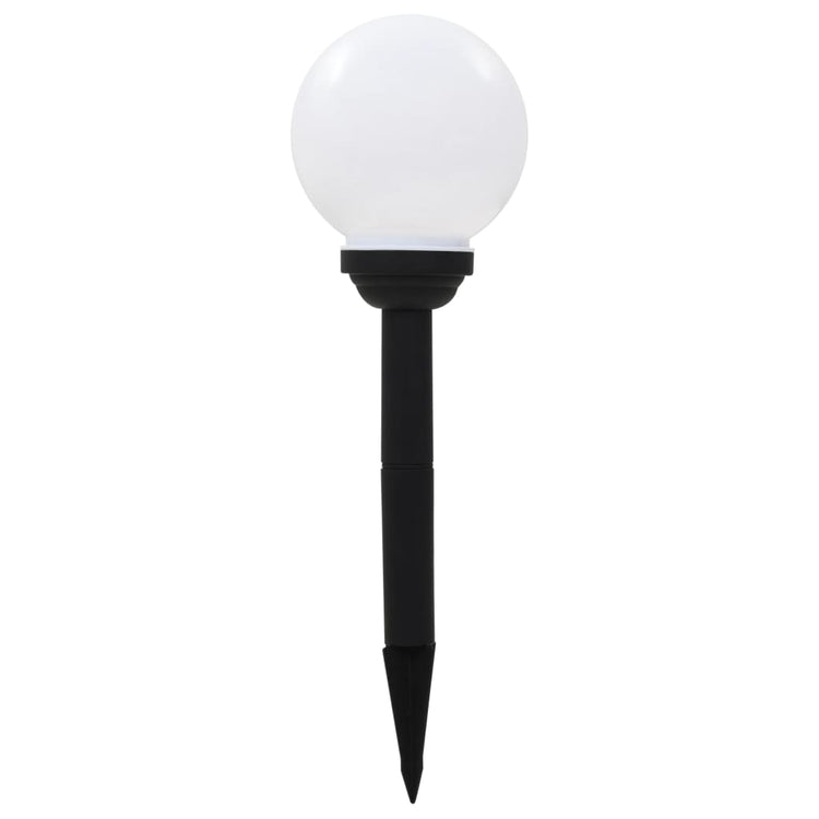 Lampes solaires LED Vidaxl autour de 15 cm RVB 4 STS