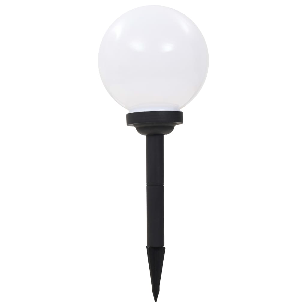 Lampes solaires LED Vidaxl autour de 20 cm RVB 3 STS