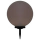 Lampe solaire à LED vidaxl autour de 50 cm RVB