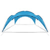 Vidaxl PartyTent Boog 450x450x265 cm bleu clair