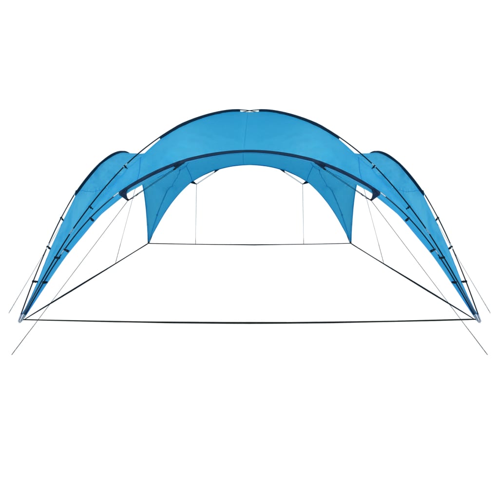Vidaxl PartyTent Boog 450x450x265 cm bleu clair