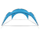 Vidaxl PartyTent Boog 450x450x265 cm bleu clair