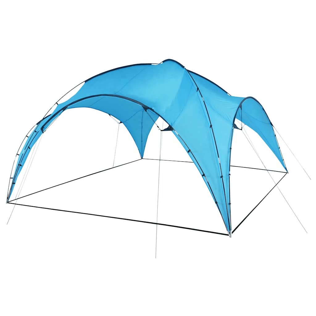 Vidaxl PartyTent Boog 450x450x265 cm bleu clair