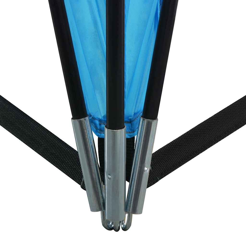 Vidaxl PartyTent Boog 450x450x265 cm bleu clair