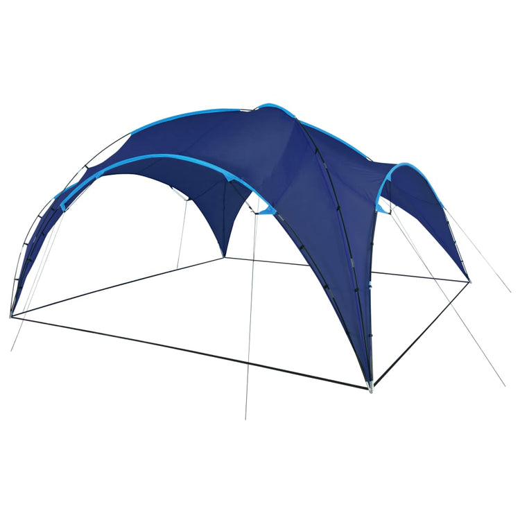 Vidaxl PartyTent Boog 450x450x265 cm bleu foncé